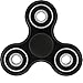 Price comparison product image Spinner Fidget Toy EDC ADHD Focus Ultra Durable High Speed Si3N4 Hybrid Ceramic Bearing 1-3 Min Spins Non-3D Printed (Black)