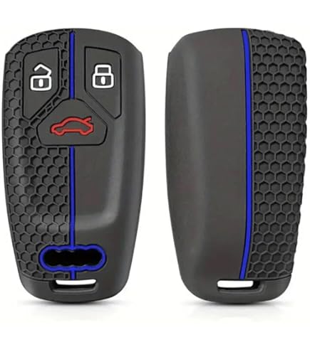 Cover Per Chiave Audi - Guscio In Silicone, Compatibile Con A3, A4, A5, A6, A7, A8, TT, Q2, Q3, Q5 - Foto 9