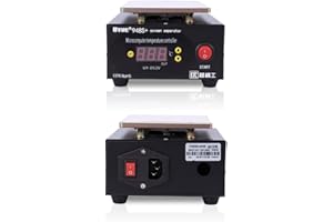 CCYLEZ Separatore Schermo LCD, Separatore Riscaldato Professionale, Separatore Schermo Sottovuoto da 400 W, Macchina di Riparazione Separatore LCD per Smartphone Cellulare Telefono(220 V)