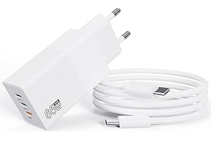 ZOSAM Cargador USB C 65 W para Drones dji/Specta Flip/Mini Series/Air 3/Air 3S/Mavic 3 Series/Avata 2/Mini 4K/Neo, estación de Carga, Controlador, Osmo Pocket/2/3, Action 3/4/5 Pro y Goggles 2