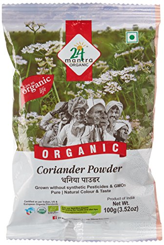 24 Mantra Organic Coriander Powder, 100g