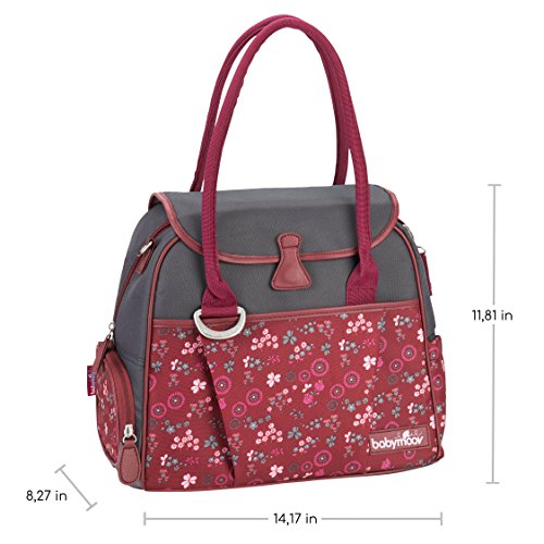 BABYMOOV Style Baby Changing  Bag (Cherry)