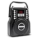 Produktbild lefon Digital FM Radio mit Bluetooth Wireless Lautsprecher, tragbar Radio Lautsprecher mit MP3 Musik Player unterstützt TF Karte/USB Festplatte, 3,5 mm AUX Line-in, elektrische Gitarre, Mikrofon, Recording Funktion (schwarz)