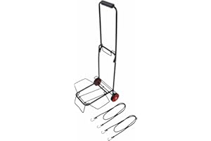 OLPRO Folding Festival Trolley, Lightweight, Collapsible design, bungee tie included, compact, camping gear, versatile cart, Portable, event wagon