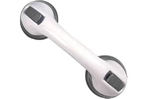 UMLIPOT Badewannengriff ohne Bohren, rutschfest,duschgriff mit saugnapf Ältere Menschen mit hochfrequenten duschen sichere wc haltegriff, Glastüren, Vitrinentür, Saugnäpfe aus Kunststoff