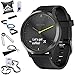 Produktbild Garmin 010-01850-11 Vivomove HR, Sport, schwarzes Silikonband (groß) + 7-Teiliges Fitness-Set
