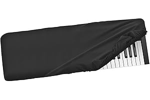 Musiin Staubschutz für Klaviertastatur mit 49 Tasten, kompatibel mit Native Instruments A49, M-Audio Oxygen 49, Roland A-500PRO, Chinlon, staub- und kratzfest, seidige Haptik und maßgeschneidertes