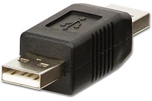 LINDY USB Adapter, USB A Male to A Male Gender Changer