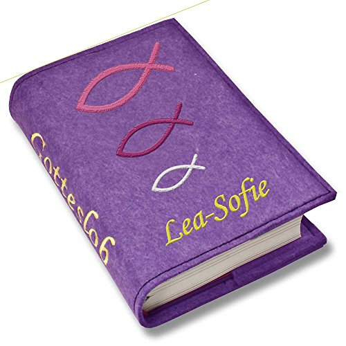 Download Gotteslob Gotteslobhülle Fische pink Filz mit Namen bestickt hellgrau grau dunkelgrau lila blaugrau (lila) Download Gotteslob Gotteslobhülle Fische pink Filz mit Namen bestickt hellgrau grau dunkelgrau lila blaugrau (lila)