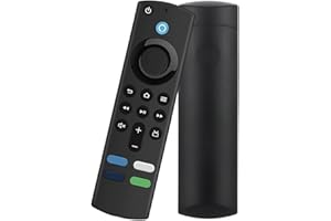 FiTspi Mando a distancia por voz (3ª generación), controlador de TV inteligente L5B83G compatible con Amazon Fire TV Stick (2ª generación, Lite, 4K), Fire TV (3ª generación) y Fire TV Cube (1ª