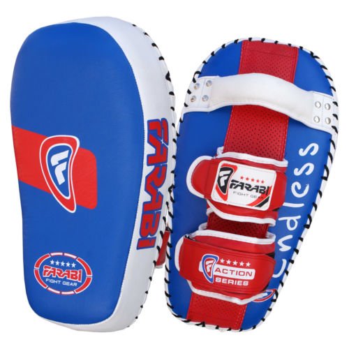 Farabi Thai Pad Kick Shield MMA Kickboxing Muay Thai Tapis d'entraînement Bras Pad Strike Shield (Single Unit)