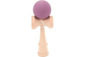 Pongnas Jouet Kendama en Bois, Jouet Kendama en Bois de qualité Supérieure, Jeu de Groupe Portable, Améliore la Coordination œil-Main avec de la Ficelle, Idéal pour Les âges, Amusant