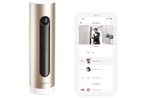 Netatmo Caméra de Surveillance Intérieure Intelligente, WIFI, Détection Des Mouvements, Vision Nocturne, Aucun Abonnement, NSC01-EU