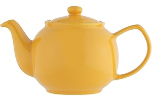 PRICE & KENSINGTON Price and Kensington Mustard 6 Cup Teapot