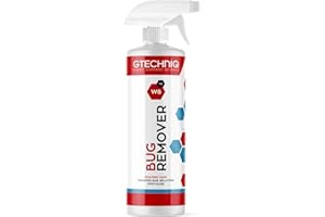 Gtechniq Bug Remover démoustiquant auto. W8 Nettoyant Non-Caustique contre les traces d’insectes, 100% Biodegradable. Facile à utiliser - 500ml