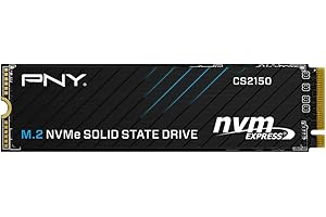 PNY CS2150 2TB M.2 NVMe Internal Solid State Drive (SSD) up to 10300MB/s (read) - M280CS2150-2TB-TB