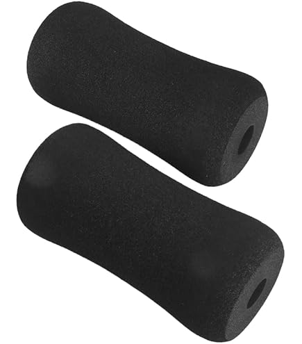 Lot De 2 Rouleaux En Mousse Pour Pieds De Banc De Musculation - Haute Densité - Diamètre 22-25mm - Remplacement