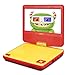 Produktbild Odys Peer 7+ Tragbarer DVD-Player (17,8 cm (7 Zoll) drehbares Display, MPEG4, USB Eingang 2.0) rot/gelb