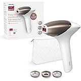 Philips Lumea IPL Serie 9000 - Dispositivo Di Epilazione A Luce Pulsata Con Tecnologia SenseIQ, 3 Accessori Per Corpo, Viso E
