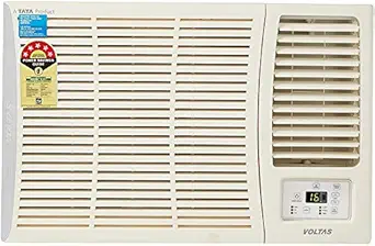 Voltas 1 Ton 5 Star Window AC (Copper, 125 DY/125 DZA, White)