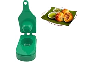 MARUKIO Tostonera, pressa per piantaggine, schiacciapatate per ripieno di tostoni, 5,1 cm di profondità