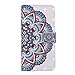 Produktbild Chreey Hülle für Xiaomi Redmi Note 6 Pro, Reflektierende Design Handyhülle PU Leder Brieftasche Schutzhülle Flip Case mit Muster, Mandala