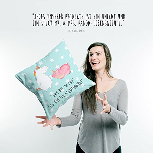 Mr. & Mrs. Panda Kissen 40×40 Einhorn + Schweinhorn – 100% handmade & handbedruckt – Einhörner, Unicorn, Einhorn, Freundschaft, Schweinhorn, Schwein, Freundin, Schweinchen Kissen, Kissenhülle, Kopfkissen, Geschenk, Schenken Einhörner, Unicorn, Einhorn, Freundschaft, Schweinhorn, Schwein, Freundin, Schweinchen - 4