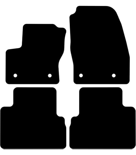 Gummimatten für Ford C-Max 2010 - 2015 | Perfekte Passform Gummimatten für Ford C-Max 2010 - 2015 | Perfekte Passform