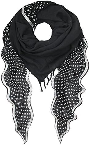 Plomo o Plata Women's Scarf Multicolour black, white One size