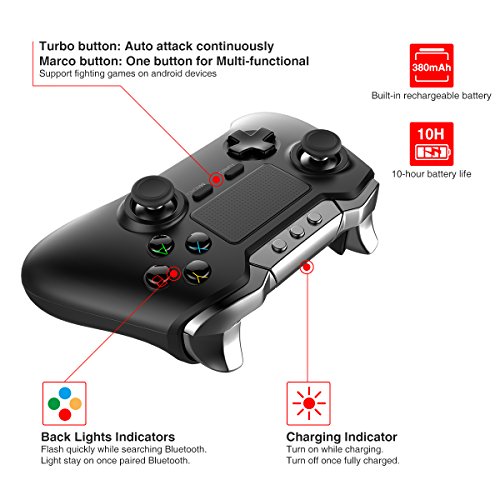 iPega 9069 Wireless Bluetooth Controlador de Juego Joystick Game Controller para IOS Android PC