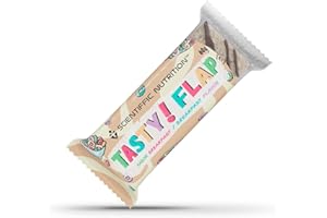 MST SCIENTIFFIC NUTRITION Scientiffic Nutrition – Tasty Flap, Barritas Energéticas de Avena Perfectas para Quienes Necesitan Aumentar su Ingesta de Calorías - Sabor Breakfast, 60g.