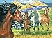 Produktbild Reeves Malen nach Zahlen für Erwachsene Tiere 30 x 40cm, 20 Farben, Motiv - Wildpferde