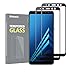 Produktbild 2Pack, Galaxy A8 Plus 2018 Displayschutzfolie, Panzerglas, lebenslange Garantie, 9H Härte, Crystal Clearity, Kratzfest, No-Bubble und Fingerabdrücke leicht zu reinigen für Samsung Galaxy A8 Plus 2018