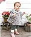 Tailloday Baby Kids Toddler Double-side Wear Hooded Cape Cloak Poncho Hoodie Coat (0-12 Monthes, Pink)