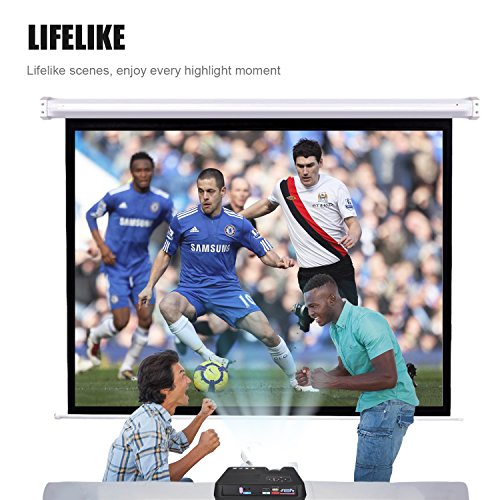 Beamer, BeamerKing Mini Projektor Home Entertainment Heimkino LED Beamer 2200 Lumens UnterstÃ¼tzt Full HD 1080P fÃ¼r PC Laptop PS4 XBOX Smartphone Android iPhone