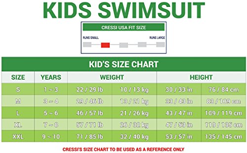 Cressi Baby Kid Premium Neopren Shorty Swim Suit 1.5 / 2mm, Unisex Kinderschwimmanzüge - 4