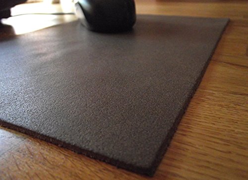 Echt Leder Mousepad – Handunterlage in leichter Vintage Optik – optimales Ledersortiment – fügt sich dezent und wertig in Ihre Arbeitsumgebung - 2