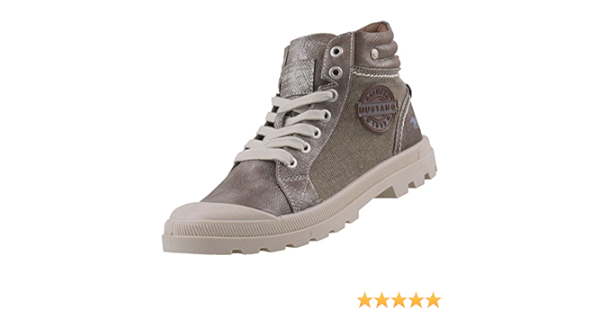 schnürstiefel braun