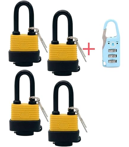 ABUS Candado Brass 65/50 - Cerradura De Bodega, Cerradura De