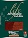 NLT Life Application Study Bible Indexed TuTone  Brown/Tan - Tyndale, Tyndale