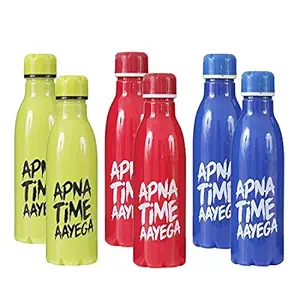 Kieana Return Gifts for Kids Birthday Party Apna Time Aayega Water Bottle Gift for Boys/ Girls (Pack of 12)?