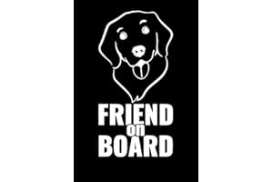 NewTeam Autocollant pour voiture chien à bord de chien sur conseil