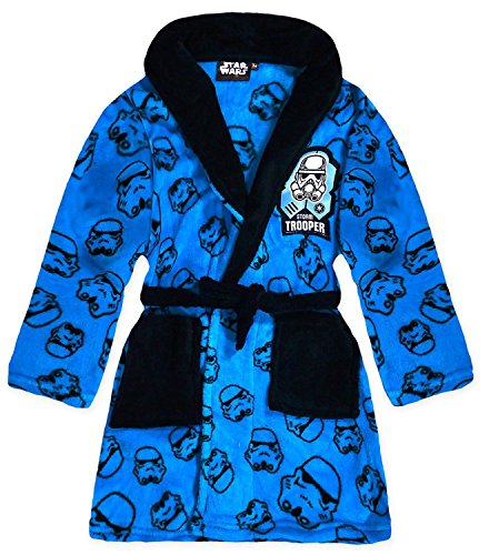 Preisvergleich Produktbild Disney Star Wars Bademantel - Morgenmantel (104, Blau)