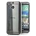 Produktbild Saxonia HTC One M8 Soft Flex Silikon Ultra Slim Case Handyhülle, Kratzfeste Durchsichtige TPU Schutzhülle Cover Transparent