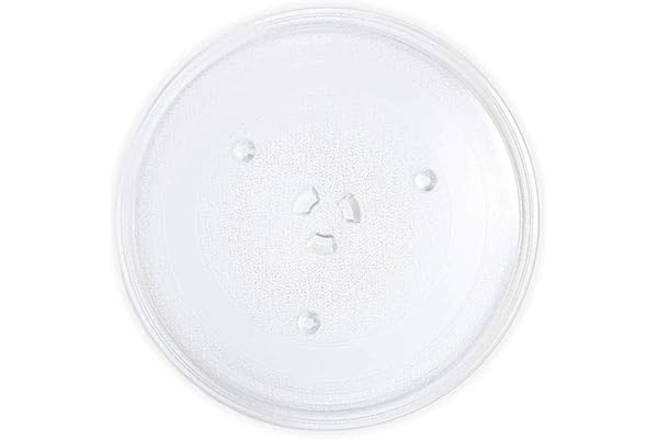 Recamania Plateau, Plat tournant Universel de Ø 288 mm en Verre pour Micro Ondes