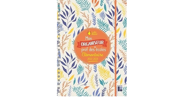 Calendrier 2023 Lutin Amazon.fr - Mon Organiseur De Prof Des Écoles Élémentaire 2022-2023 -  Bazar, Lutin - Livres