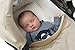 Clevamama Pram Pillow (Off-White)