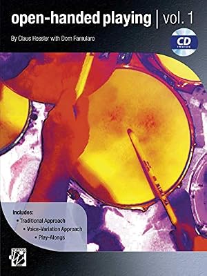 Alfred Music Open Handed Playing 1 (bk/cd) --- Percussions - Hessler & Famularo --- Alfred Publishing