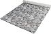 Produktbild GearUp 130 cm Breiten Badvorleger/Rutschfeste Matte/Bodenbelag aus PVC Weichschaum, wasserabweisend und rutschhemmend für Bad, Dusche oder Küche Farbe Greystone Größe 300 cm