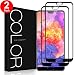 Produktbild G-Color Huawei P20 Pro Displayschutzfolie [Aktualisierte Version] 9H Härte gehärtetes Glas mit Widerstand Bubble Free Displayschutzfolie für Huawei P20 Profi-Case mit 2 Stück
